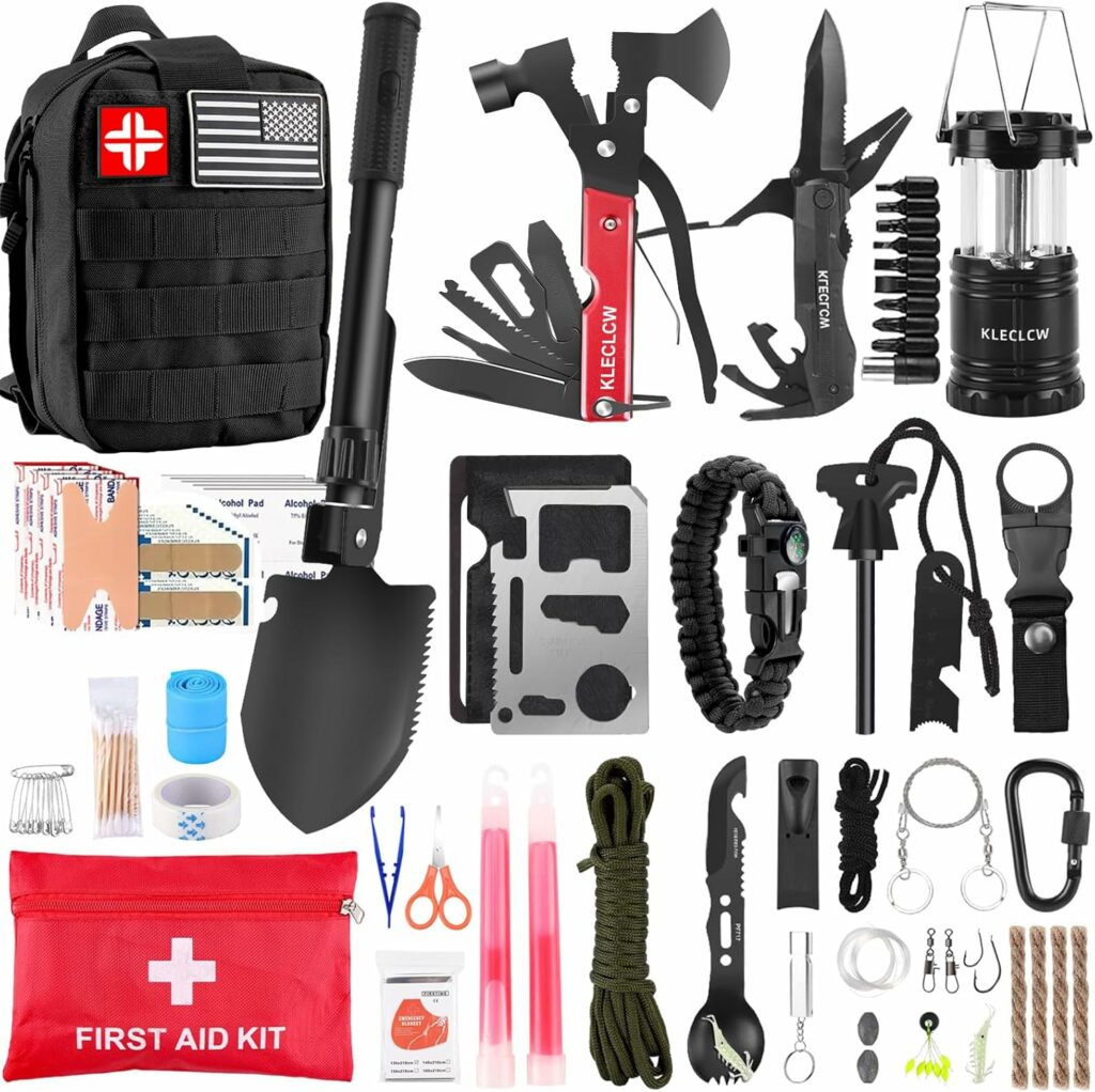 Kit-de-survie1-1024x1022 Kit randonnée - Comment être prêt en cas d'urgence en plein air ?
