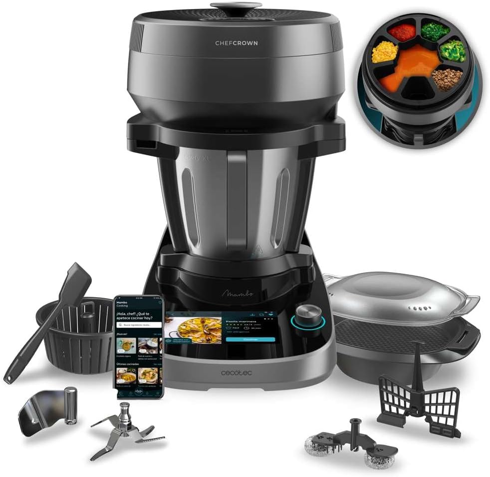 Mambo-cooking-2 Les 3 meilleurs robots de cuisine vendu sur Amazon